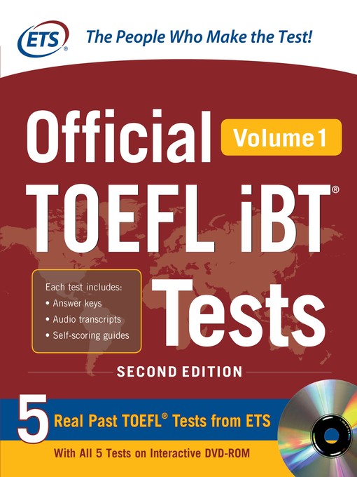 Title details for Official TOEFL iBT® Tests, Volume 1 by McGraw-Hill Education - Available
